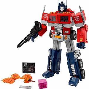 LEGO Icons Optimus Prime Transformers Set