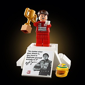 LEGO® Icons: McLaren MP4/4 & Ayrton Senna