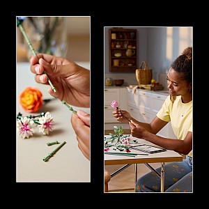 LEGO Botanicals: Pretty Pink Flower Bouquet