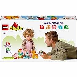 LEGO DUPLO My First Animal Train Learning Toy