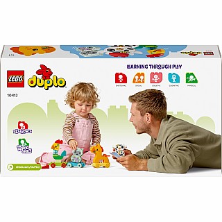 LEGO DUPLO My First Animal Train Learning Toy