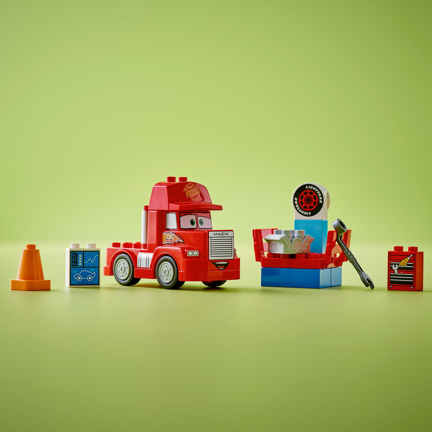 LEGO DUPLO Disney and Pixar’s Cars Mack at the Race