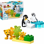 LEGO DUPLO: Wild Animal Families: Penguins & Lions