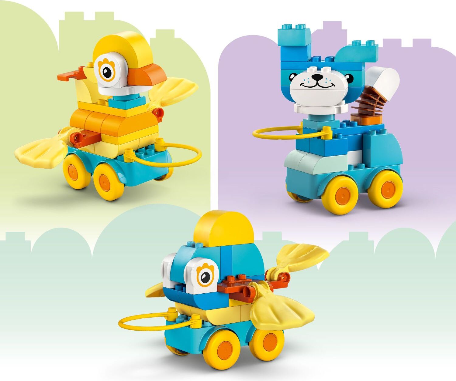 LEGO DUPLO: 3in1 Animals on Wheels