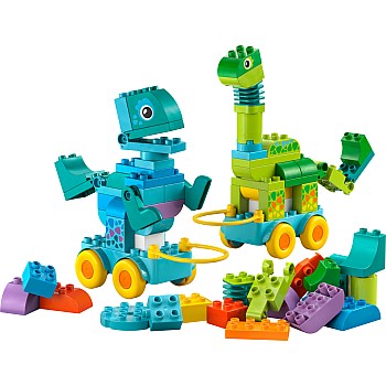  Lego Duplo 10451 3 in 1 Dinosaurs on Wheels 