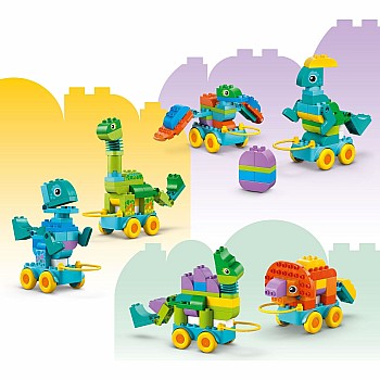  Lego Duplo 10451 3 in 1 Dinosaurs on Wheels 