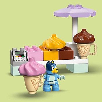  Lego Duplo Bluey 10458 Ice Cream Trip with Bluey	
