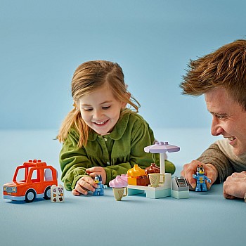 Lego Duplo Bluey 10458 Ice Cream Trip with Bluey	