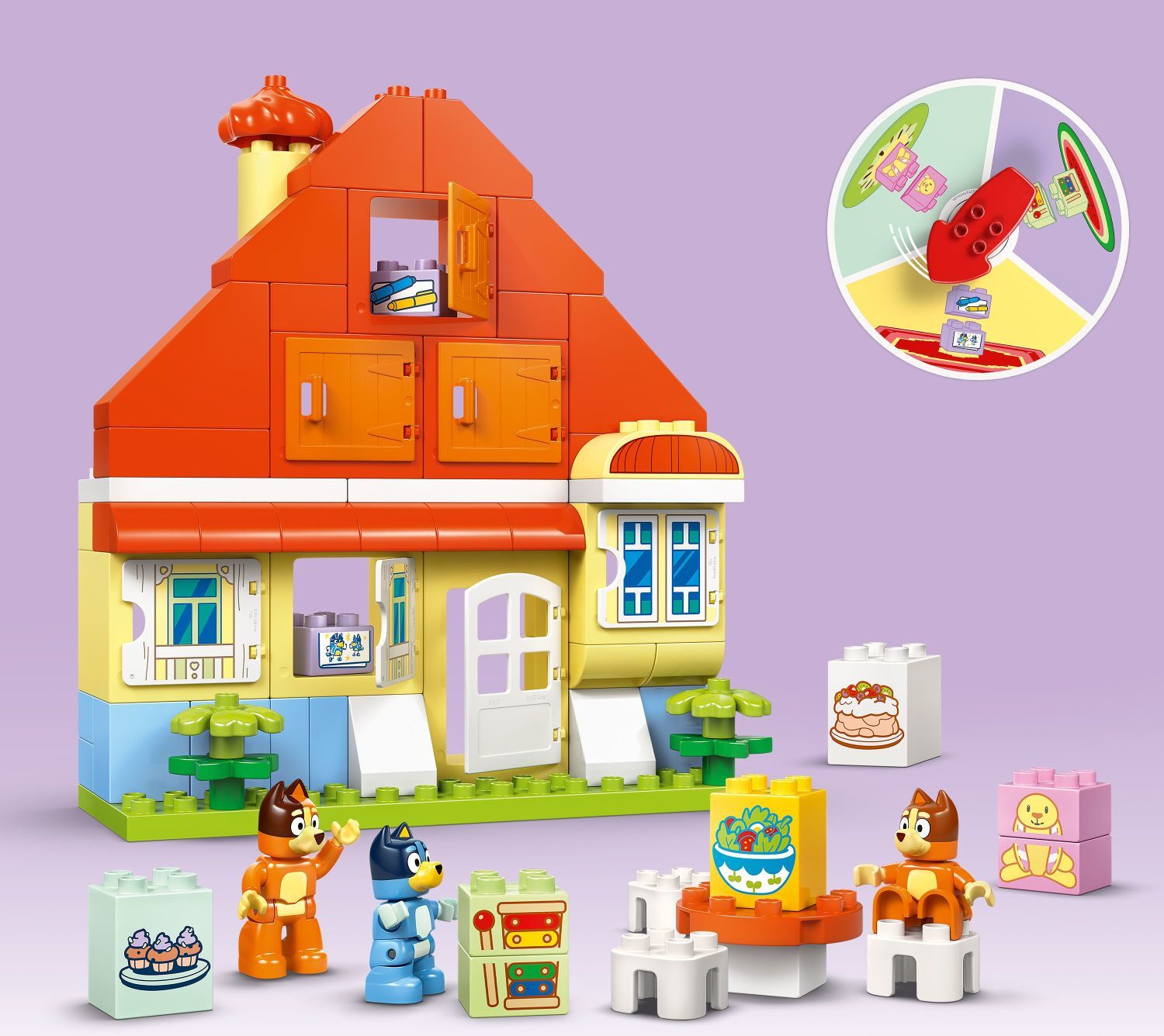 LEGO DUPLO: Bluey's Family House with Memory Game