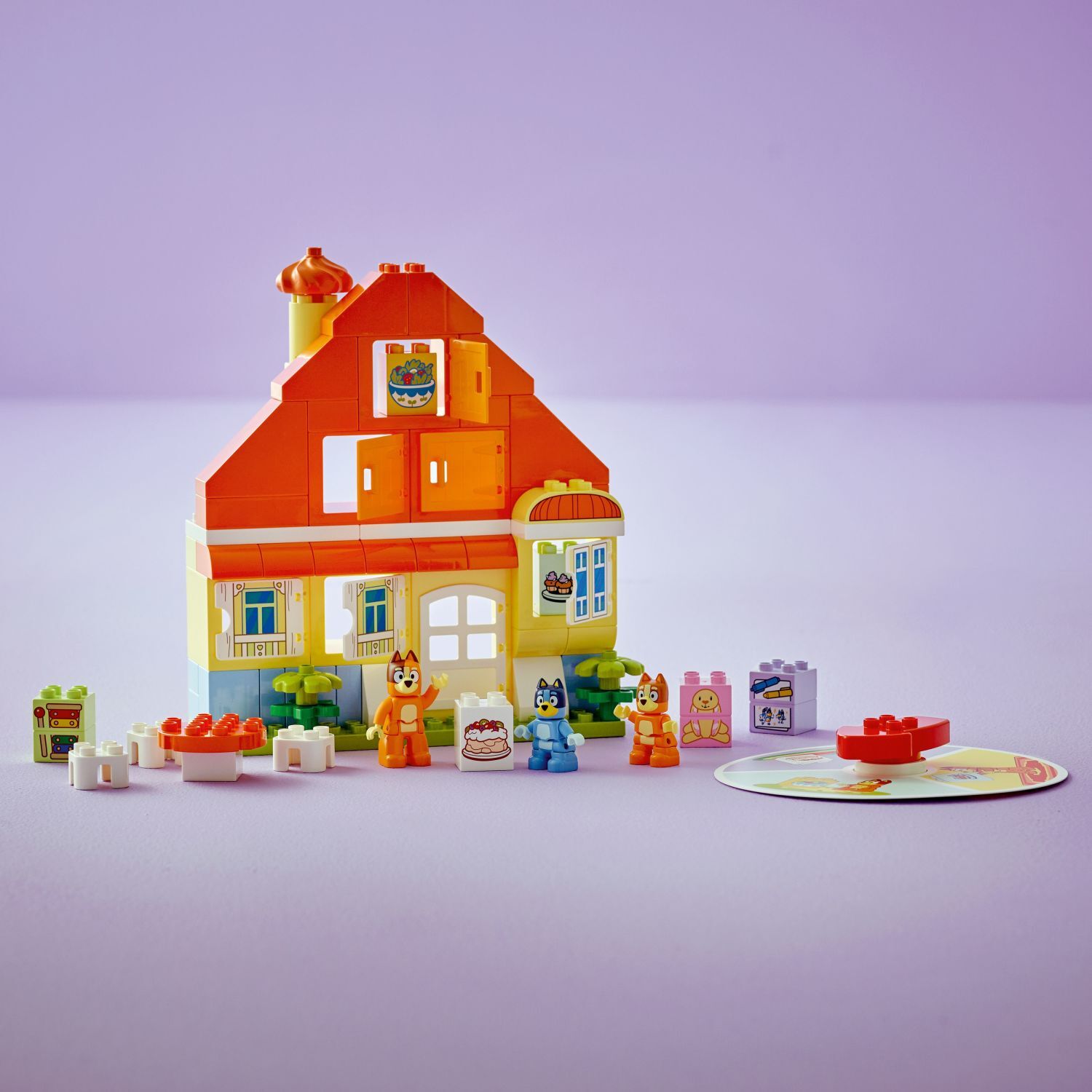 LEGO DUPLO: Bluey's Family House with Memory Game
