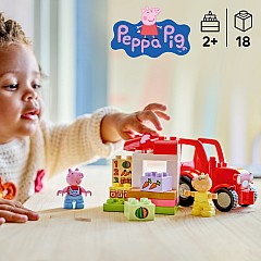 LEGO DUPLO Peppa Pig: Tractor and Market