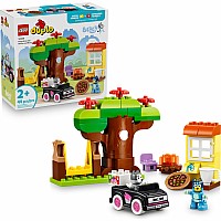 LEGO® DUPLO® Bluey Pizza Girls with Muffin and Bluey