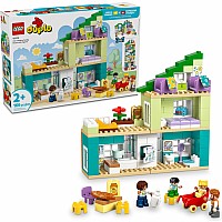 LEGO DUPLO Town: 3 in 1 Modern Family House with Figures