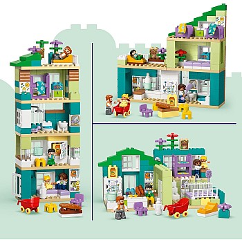  Lego Duplo 10470 3 in 1 Modern Family House with Figures 