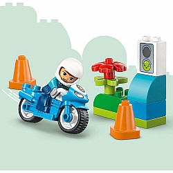 Lego Duplo 10471 Blue Police Motorcycle 
