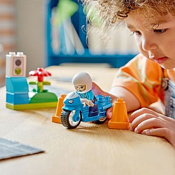 Lego Duplo 10471 Blue Police Motorcycle 