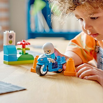 Lego Duplo 10471 Blue Police Motorcycle 