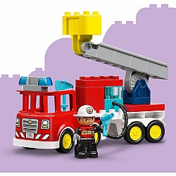 LEGO DUPLO Town: Fire Truck with Hose and Firefighter