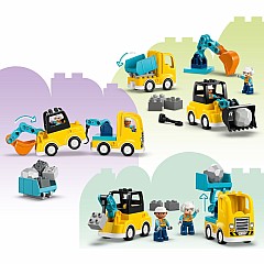 LEGO DUPLO Town: 3 in 1 Construction Vehicles