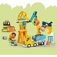 LEGO DUPLO Town: 3 in 1 Construction Site and Vehicles