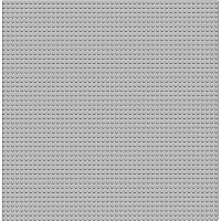 10701 Gray Baseplate - LEGO Classic