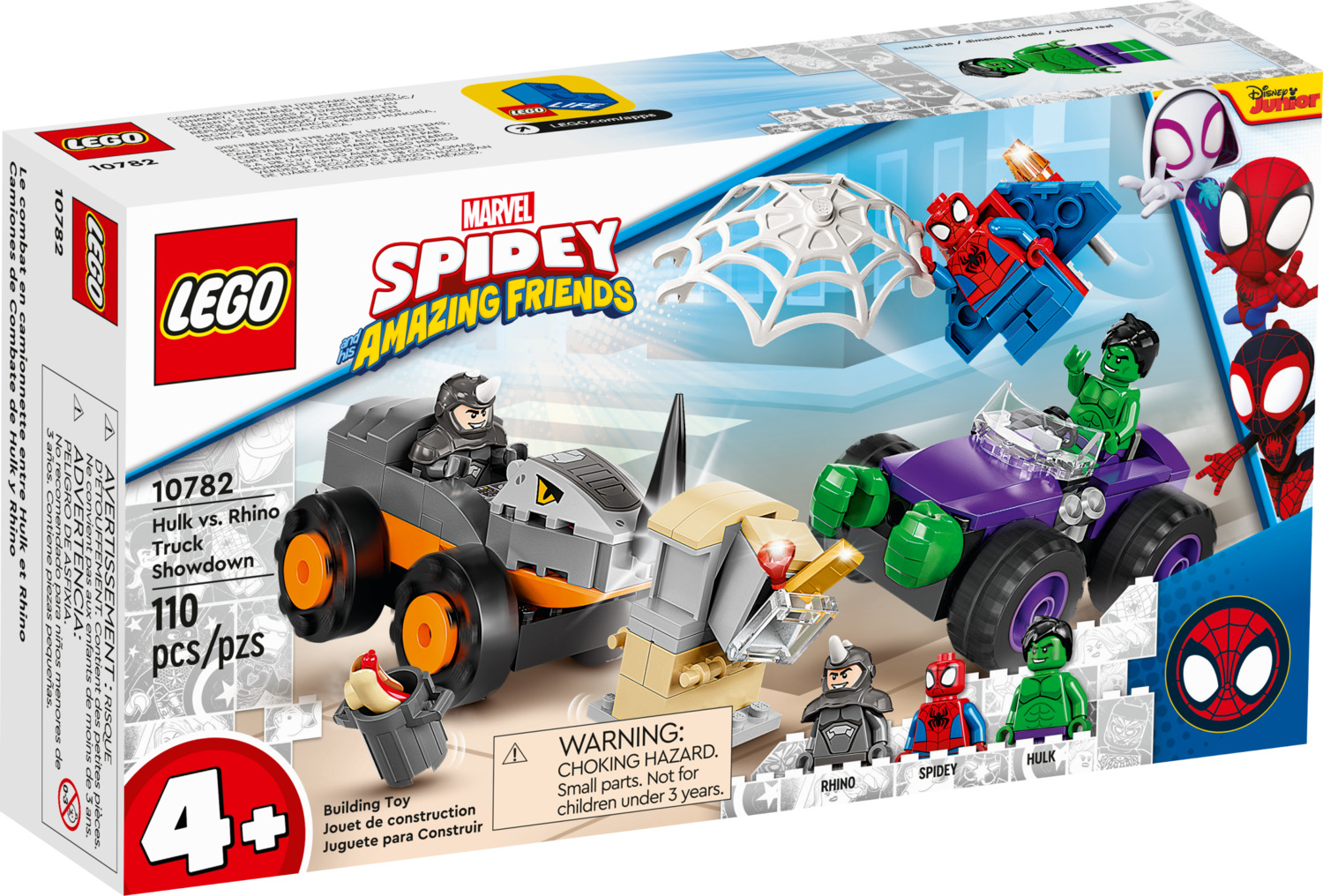 LEGO Spider-Man: Hulk vs. Rhino Truck Showdown - Imagine That Toys