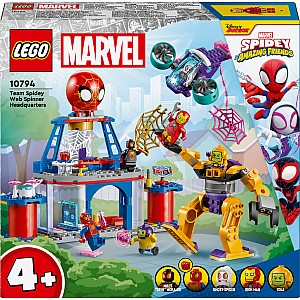 LEGO Marvel Spidey and his Amazing Friends Team Spidey Web Spinner Headquarters