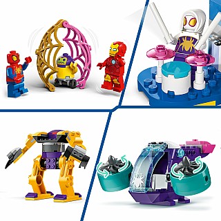 LEGO Marvel Spidey and his Amazing Friends Team Spidey Web Spinner Headquarters