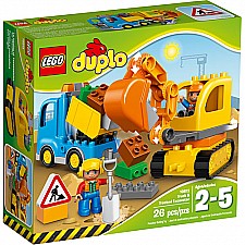 LEGO DUPLO: Truck & Tracked Excavator