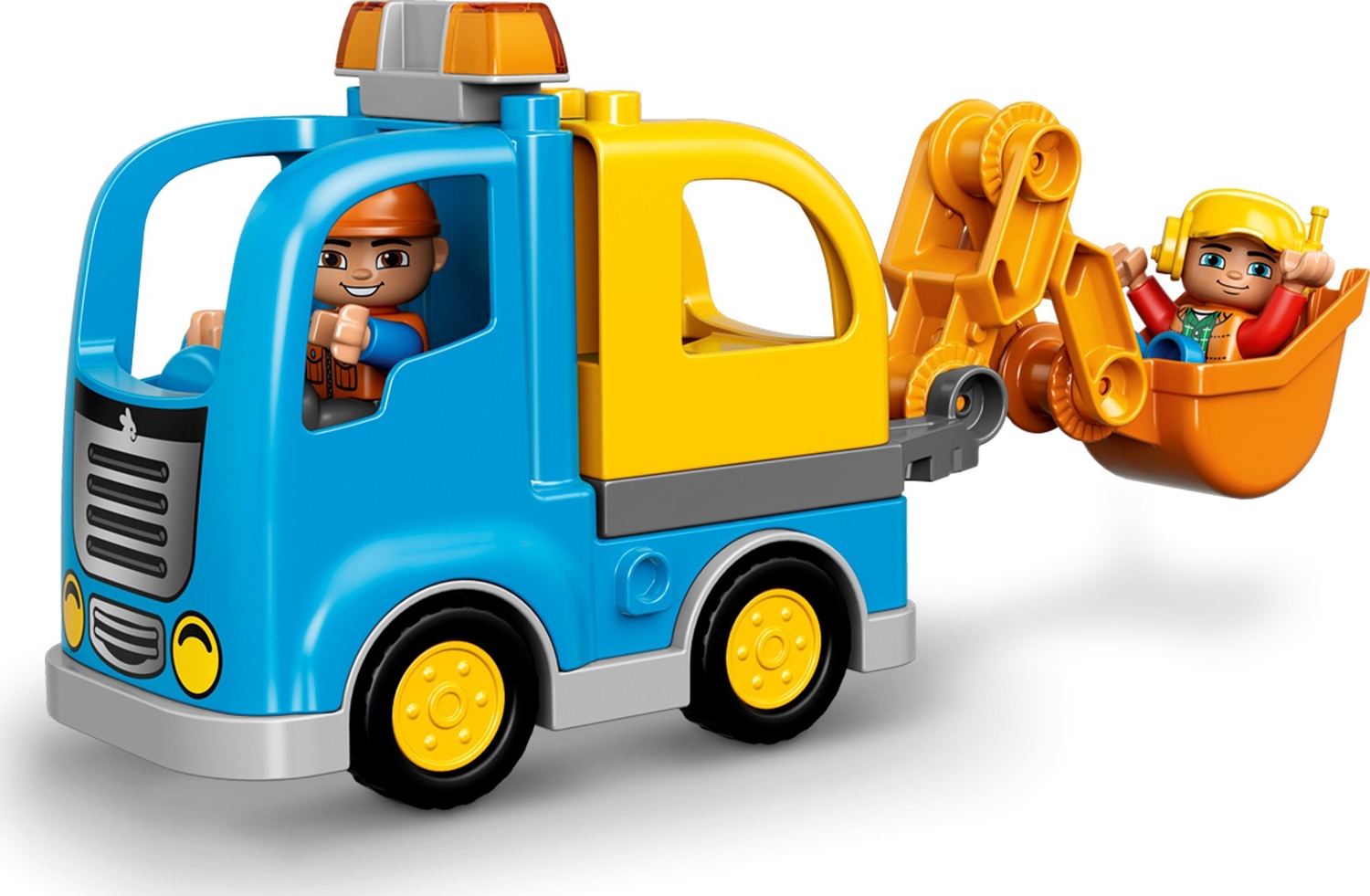 spænding Rå Isse LEGO DUPLO: Truck & Tracked Excavator - Toyrifix
