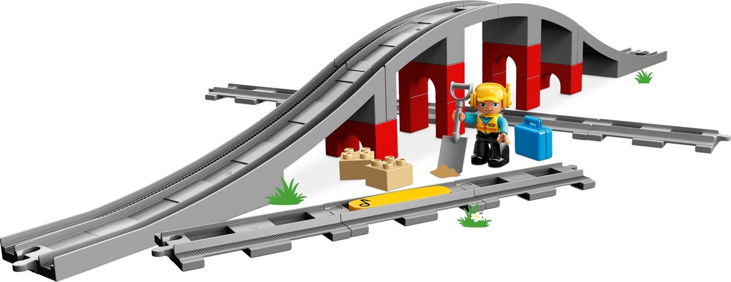 Train Track conquering doorsteps with the help of DUPLO and connectors :-)  Next step - the kitchen! : r/lego