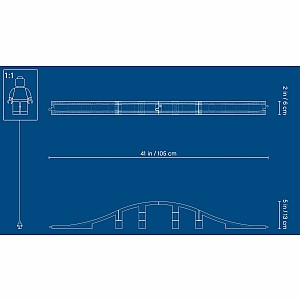 LEGO® DUPLO® Train Bridge and Tracks