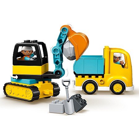 LEGO® DUPLO® Truck & Tracked Excavator