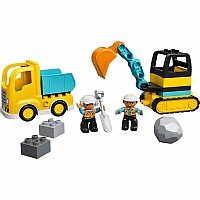 LEGO 10931 Truck & Tracked Excavator (DUPLO)