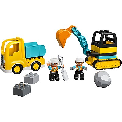 LEGO 10931 Truck & Tracked Excavator (DUPLO)