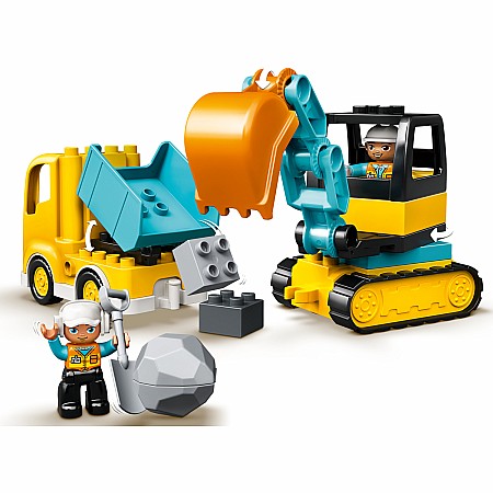 LEGO® DUPLO® Truck & Tracked Excavator