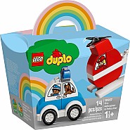 LEGO DUPLO: Fire Helicopter & Police Car