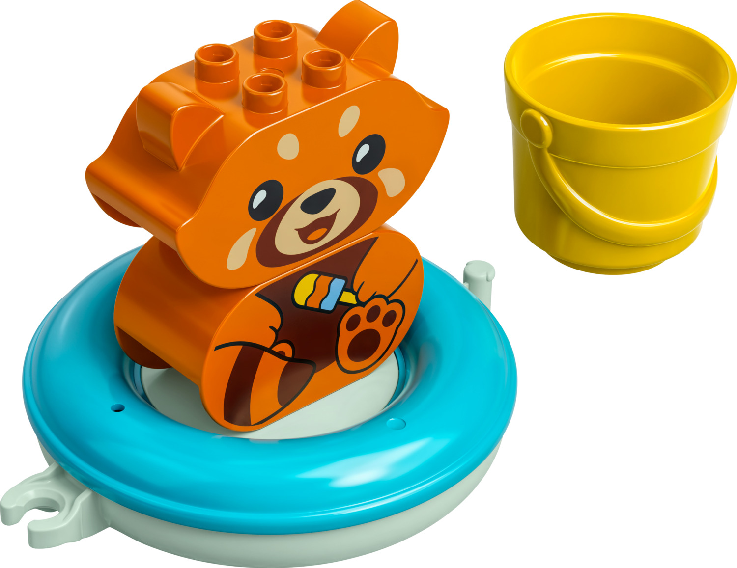 LEGO DUPLO: Bath Time Fun: Floating Red Panda - Imagination Toys