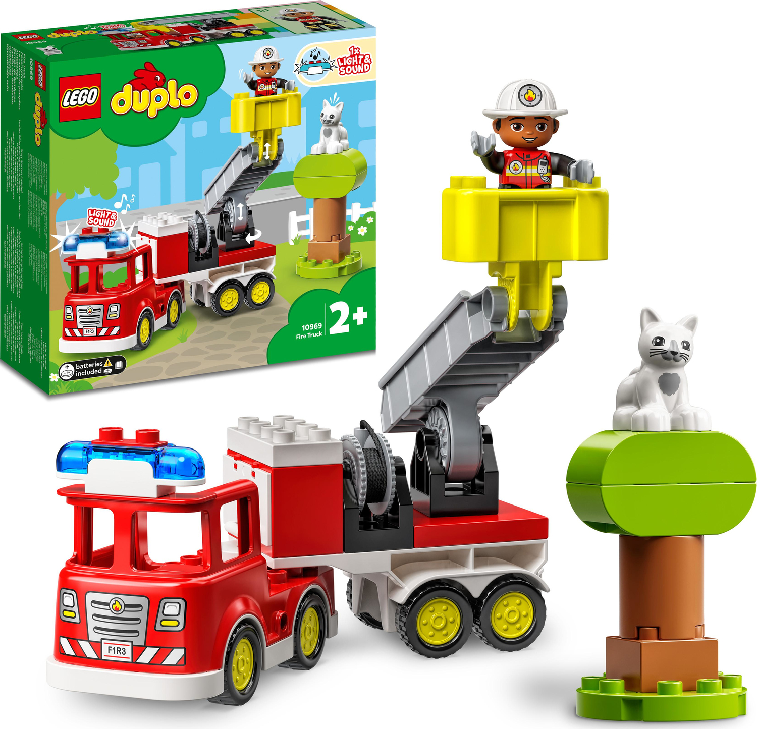 LEGO DUPLO Town Fire Engine, Toddlers Toy