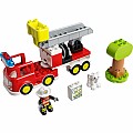 LEGO® DUPLO® Town Fire Engine, Toddlers Toy