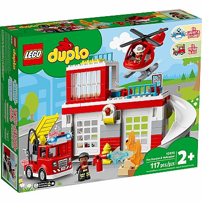 LEGO 10970 Fire Station & Helicopter (DUPLO)