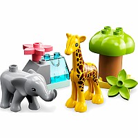 LEGO DUPLO Wild Animals of Africa Toddler Toy