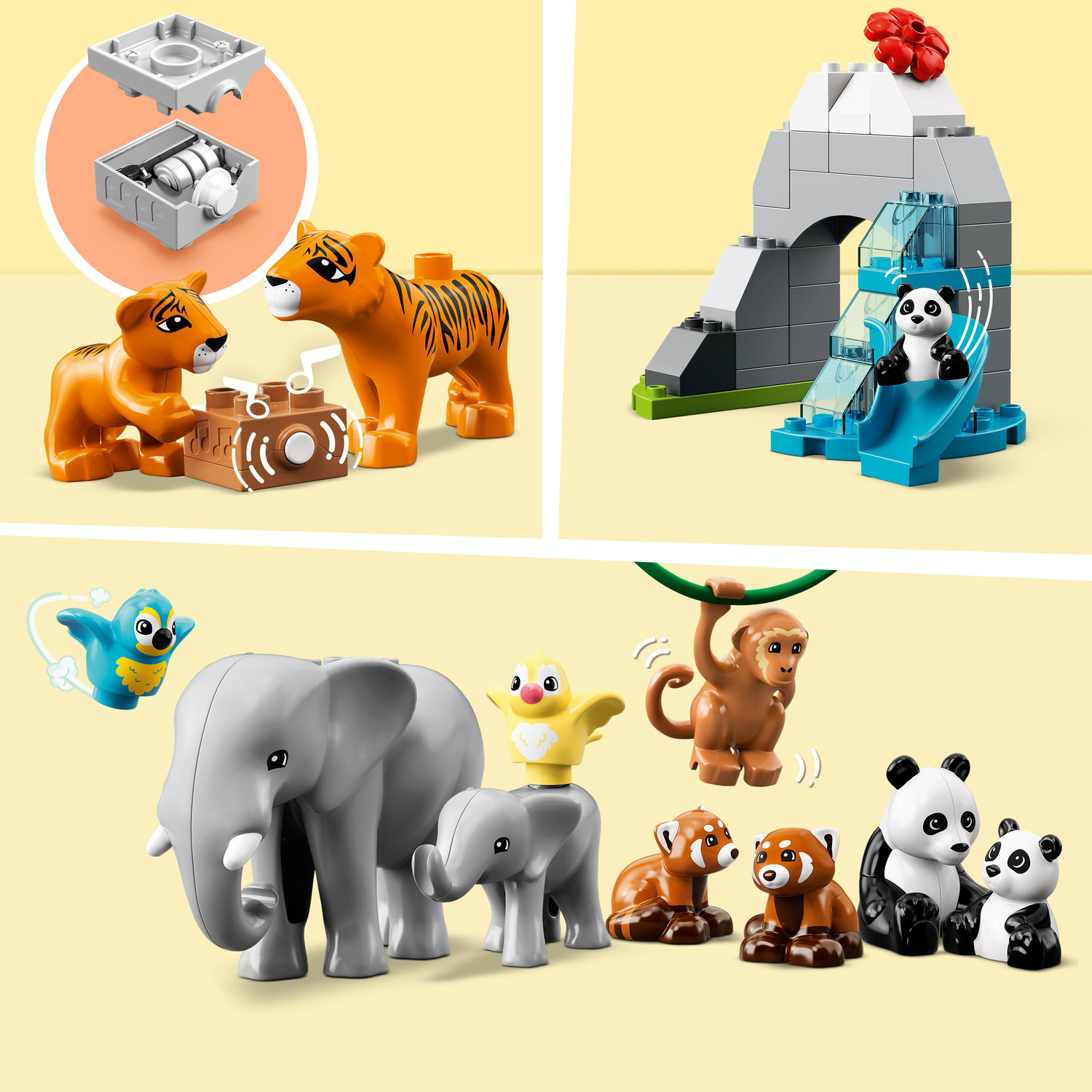 LEGO DUPLO Wild Animals of Asia Animal Toy Set - Imagine That Toys