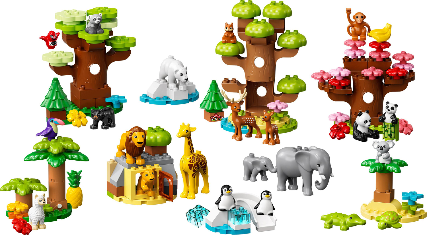 Lego Duplo 10975 Wild Animals of the World - Teaching Toys and Books