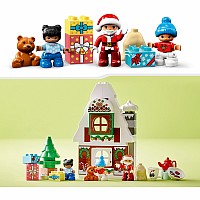 LEGO DUPLO Santa's Gingerbread House Set