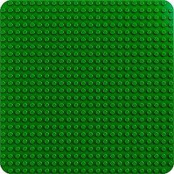 LEGO DUPLO Green Building Plate