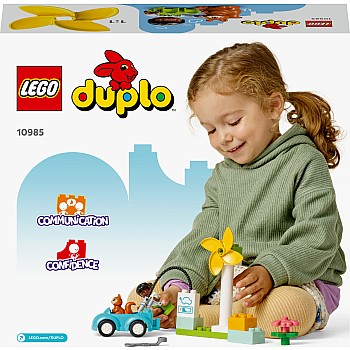 LEGO® DUPLO® Wind Turbine and Electric Car