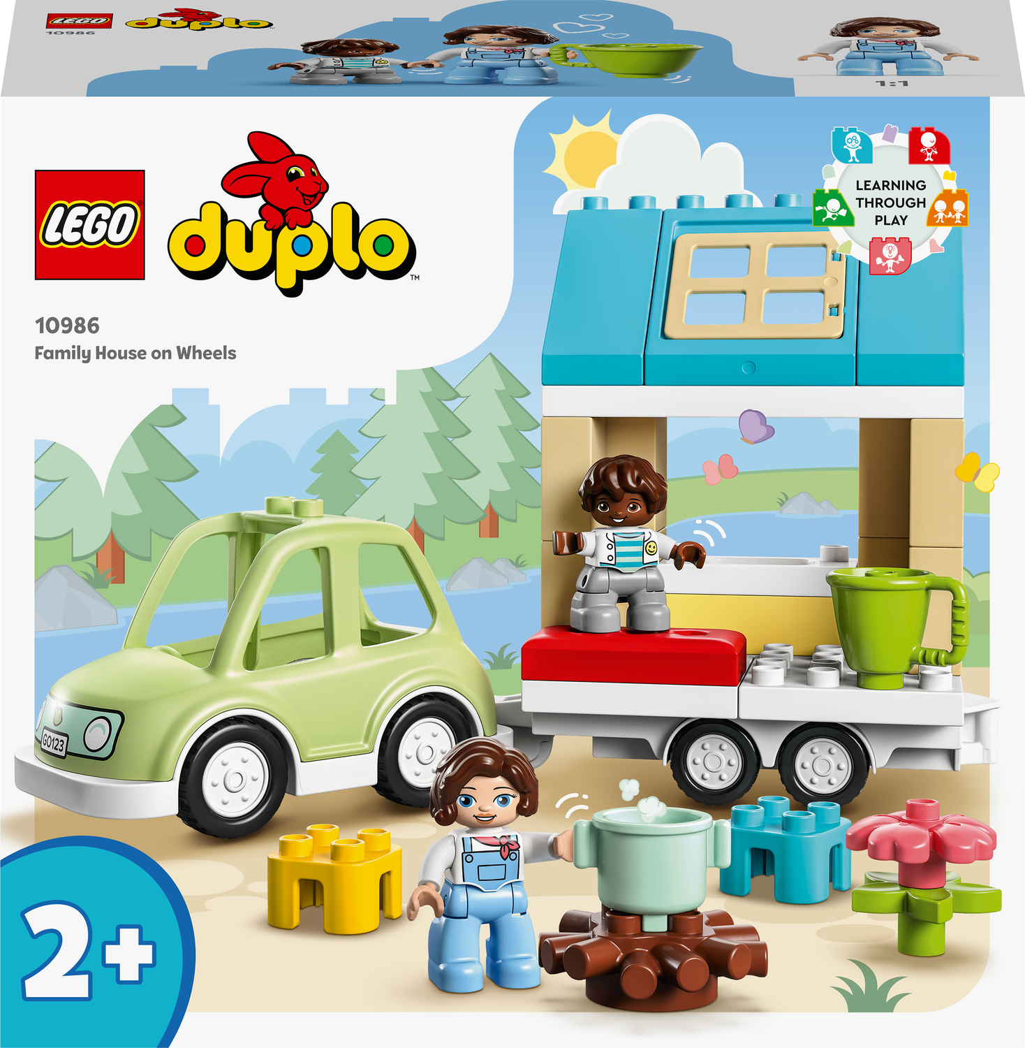 getuige Vet verschijnen LEGO DUPLO: Town Family House on Wheels - Imagination Toys
