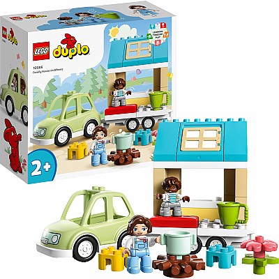 LEGO DUPLO: Town Family House on Wheels