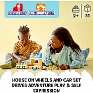 LEGO® DUPLO®: Family House on Wheels